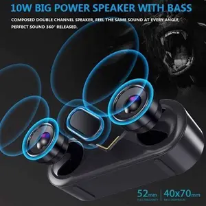 Wireless Bluetooth Portable Speaker Stereo Bass Loud Usb Aux Fm