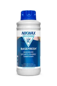 Nikwax BaseFresh 1 Litre Deodorising Cleaner and Conditioner, Blue, One Size