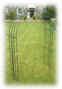 Imperial Traditional 4 Sided Gazebo Bare Metal/Ready to Rust - Steel