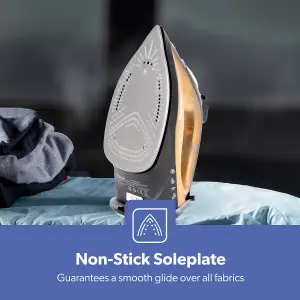 Geepas 1800W Steam Iron Dry and Wet Steam Iron