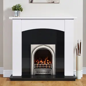 Focal Point Nebraska White Fire surround