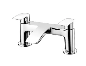 Aquarius Arc Bath Filler Mixer Tap Chrome