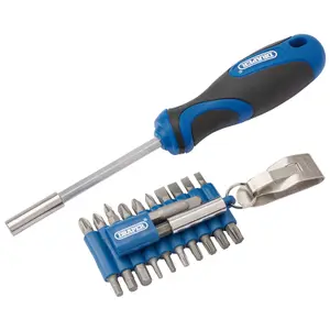 Draper Screwdriver and Bit Set 23 Piece 43624