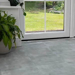 d-c-fix Concrete Grey Self Adhesive Vinyl Floor Tiles Pack of 11 (1sqm)