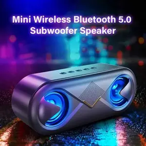 Wireless Bluetooth Portable Speaker Stereo Bass Loud Usb Aux Fm