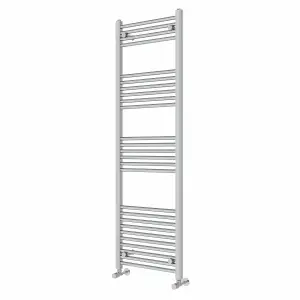 Right Radiators 1600x500 mm Straight Heated Towel Rail Radiator Bathroom Ladder Warmer Chrome