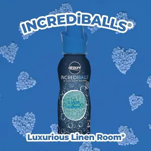 Airpure Incrediballs In-wash Scent Booster Linen 128g 10 Washes x 6