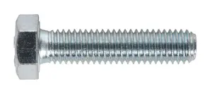 Sealey HT Setscrew M8 x 35mm 8.8 Zinc Pack of 50 SS835