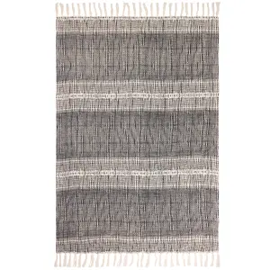 Yard Sono Ink Woven Tasselled Throw