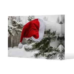 Santa claus hat (canvas) / 152 x 101 x 4cm