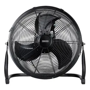 Zanussi ZNGF1621B 16inch Floor Fan in Black