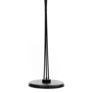 Luminosa Billo Multi Arm Floor Lamp Black, Brass