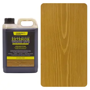 Littlefair's - Outdoor Wood Stain - Golden Pine - 2.5 LTR