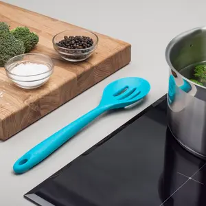 Zeal Silicone Cooking Spoon Aqua Blue