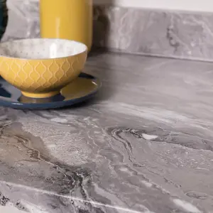 d-c-fix Marble Paladina Greige Self Adhesive Vinyl Wrap Film for Kitchen Worktops and Furniture 5m(L) 67.5cm(W)