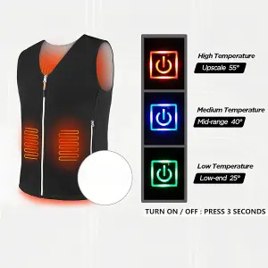 Smart Electric Heating Vest with Temperature Control L