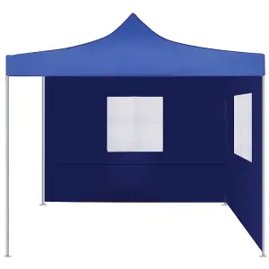 Berkfield Foldable Tent with 2 Walls 3x3 m Blue