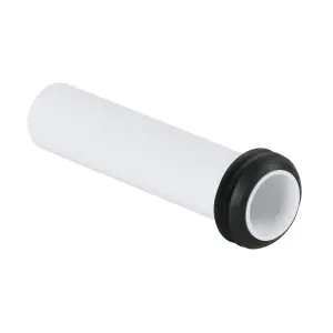 Grohe White Plastic End feed Water pipe (L)0.2m (Dia)45mm