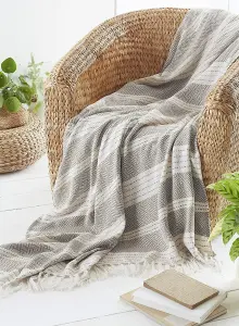 Recycled Plastic Throw / Blanket Diamond Pattern