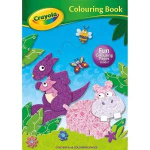 Crayola In The Wild Colouring Book Multicoloured (One Size)