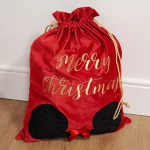 Disney Minnie Mouse Christmas Santa Sack