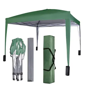 MCC Direct Gazebo 3x3 Pop up with Sides Green