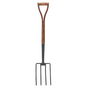 Draper  Carbon Steel Garden Fork with Ash Handle 14301