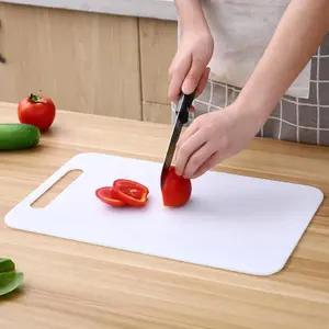 KAV Plastic Cutting Board Professional-Grade BPA-Free - 37cmx23cm Reversible Chopping Boards for Safe, Hygienic, Food Slicing