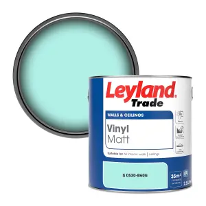 Leyland Trade Vinyl Matt Walls & Ceilings Emulsion Paint (S 0530-B60G) 2.5L