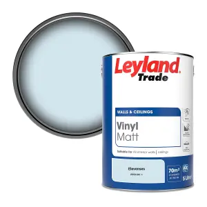 Leyland Trade Vinyl Matt Walls & Ceilings Emulsion Paint Elevenses (PPG1241-1) 5L