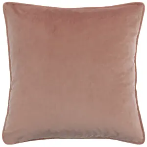 Paoletti Avenue Velvet Jacquard Feather Filled Cushion