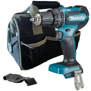 Makita DHP485Z 18V LXT Lithium Ion Brushless Combi Hammer Drill Bare + Tool Bag