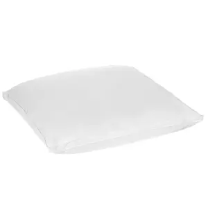 Set of 2 Pillows FELDBERG Japara Cotton High 80 x 80 cm White