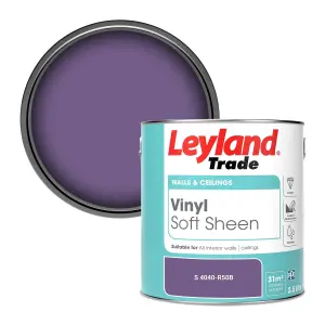 Leyland Trade Vinyl Soft Sheen Walls & Ceilings Emulsion Paint (S 4040-R50B) - 2.5L