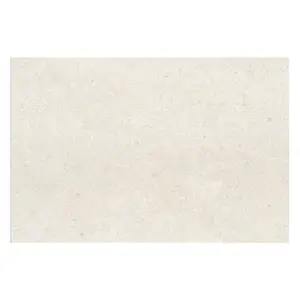 Azure Matt White Concrete Effect Porcelain Outdoor Tile - Pack of 40, 21.6m² - (L)900x(W)600