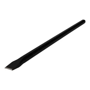 18" x 3/4" Black Cold Chisel hardened Steel Constant For Brick Stone Block Steel