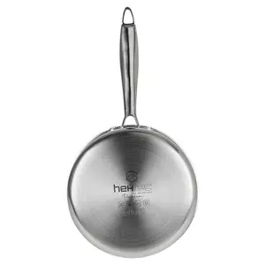 Hextec 20cm Diameter Non Stick Stainless Steel Induction Frying Pan Kitchen Cookware