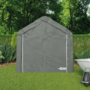 6ft. W x 6ft. D Polyethylene Apex Garage Shed