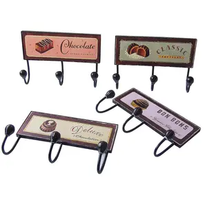 Maison by Premier Set of 4 Le Chocolate Assorted Door Hanger