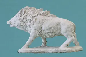 Large wild boar stone  Garden statue