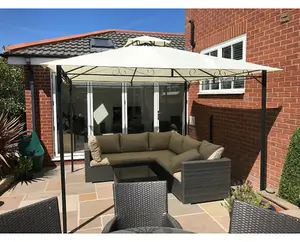 Garden Store Direct Malaga Gazebo Party Shelter 3m x 3m in Ecru