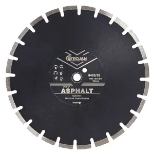 Trojan Pro Asphalt Diamond Blade 400mm/16" x 20