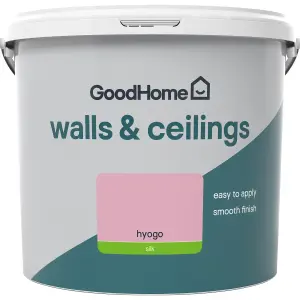 GoodHome Walls & ceilings Hyogo Silk Emulsion paint, 5L