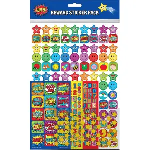 Paper Projects Bumper Reward Stickers (Pack of 350) Multicoloured (One Size)