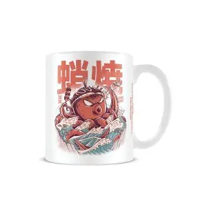 Ilustrata Takyaky Attack Mug White/Orange/Blue (One Size)