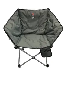 Vanilla Leisure Heated Tub Chair Charcoal with Heated Seat and Back