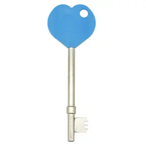 Radar Key Disabled Toilet Blue Top Comfort Grip - Genuine N&C Phlexicare