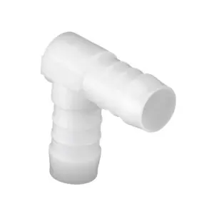 8mm Equal Elbow Piece Vacuum Hose Joiner, Push on Pipe Connector, Silicone Rubber