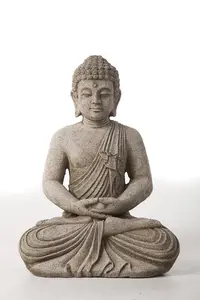 Small Stone Buddha Garden Statue