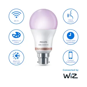 Philips B22 LED RGB & tunable white A60 Dimmable Smart bulb